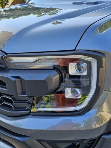 Ford Ranger Raptor Next-Gen Lamp Surrounds Headlight Matte Black Pair x2