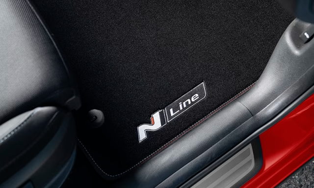 Genuine Hyundai i30 N-Line Tailored Carpet Floor Mats Set Of 4 2021 - Onwards