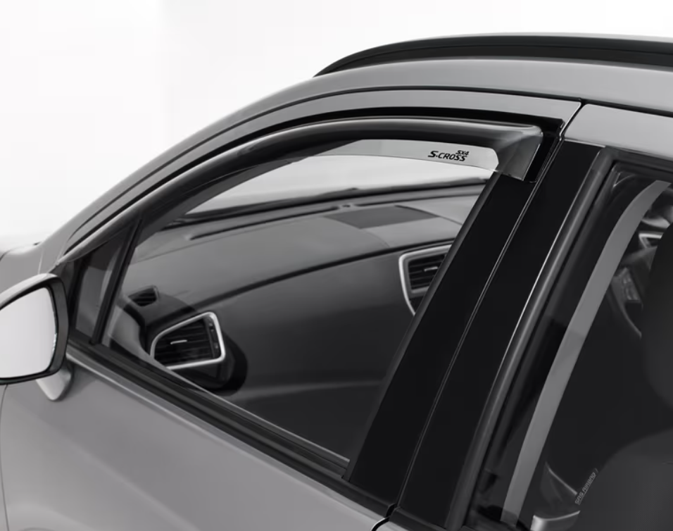 Genuine Suzuki S-Cross Clear Weather Shields Front & Rear Set AKK416/414