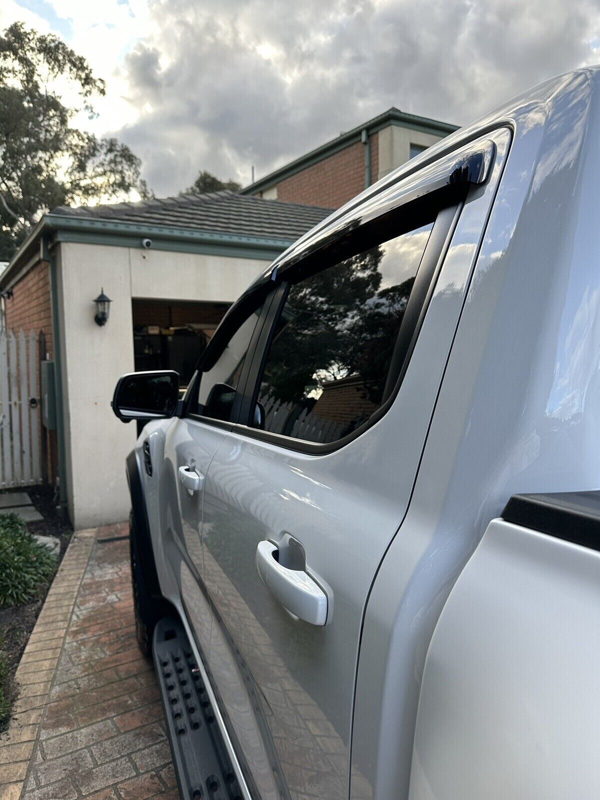 Genuine Next Gen Ford Ranger Raptor Tinted Slimline Weather Shields Set Of 4