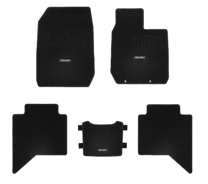 Genuine Isuzu D-Max Tailored Carpet Floor Mats Set Of 4 MY2021 - Onwards