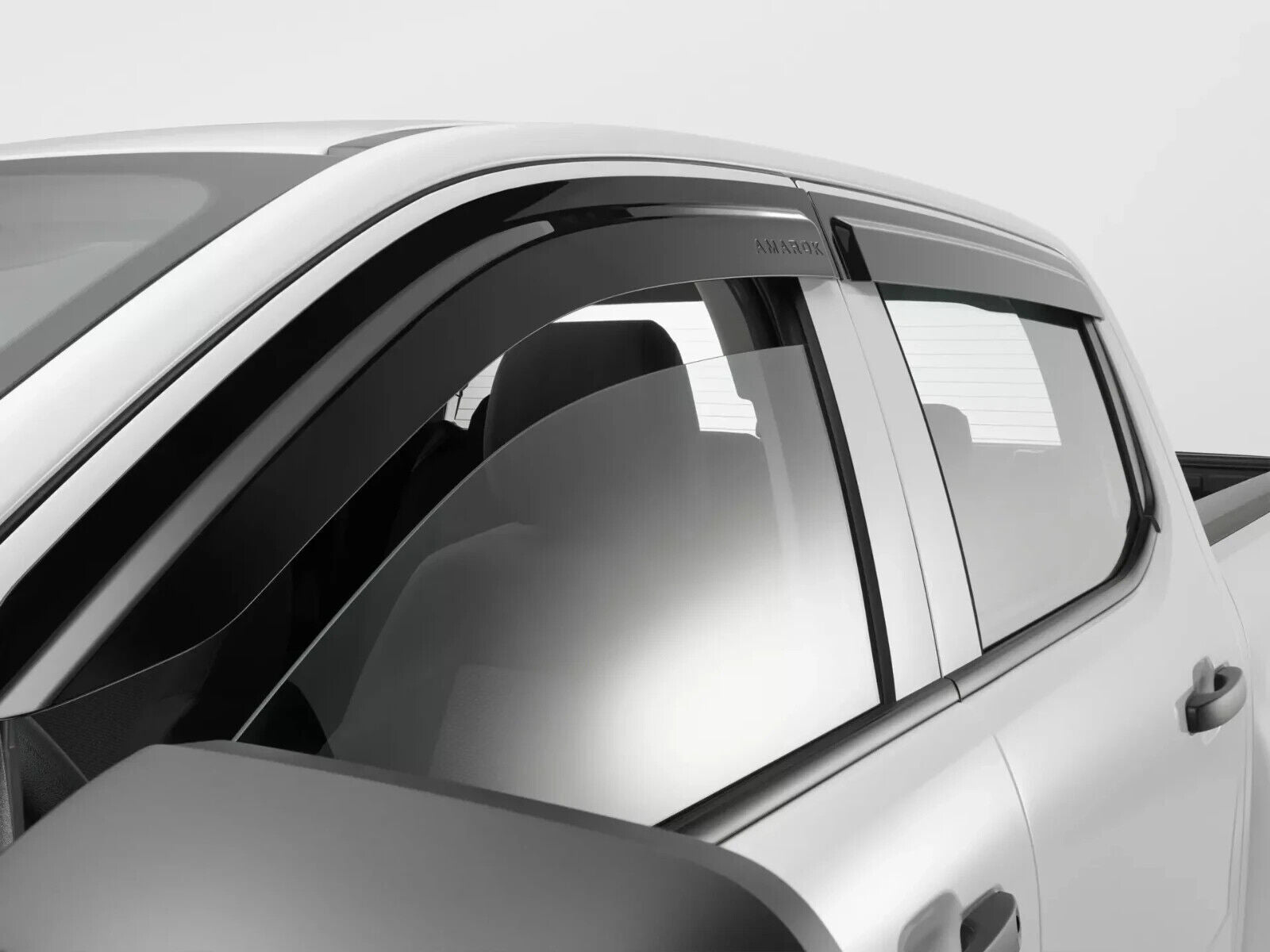 Genuine Volkswagen Amarok Tinted Weather Shields Current Model 2023 - Onwards