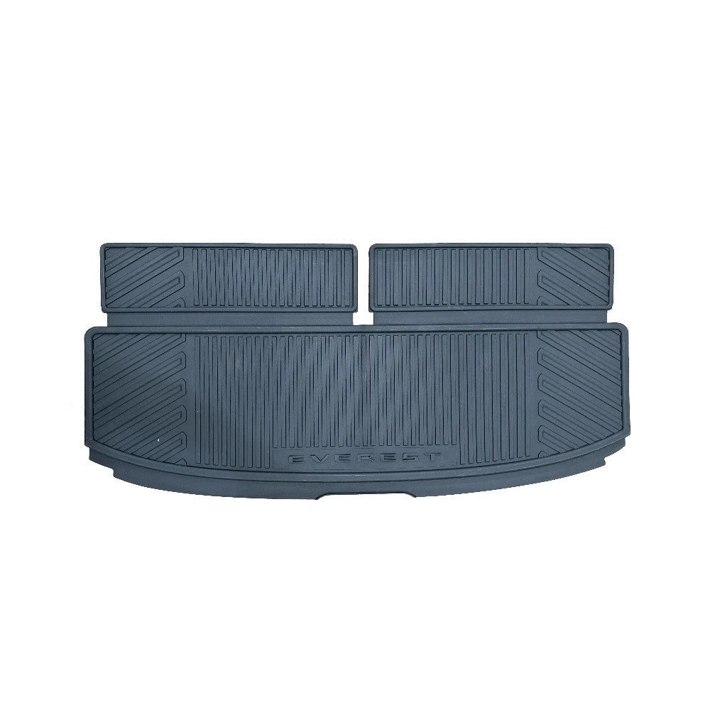 Genuine Ford Everest All Weather Floor Mats + 3 Piece Cargo Liner Package 22-On11