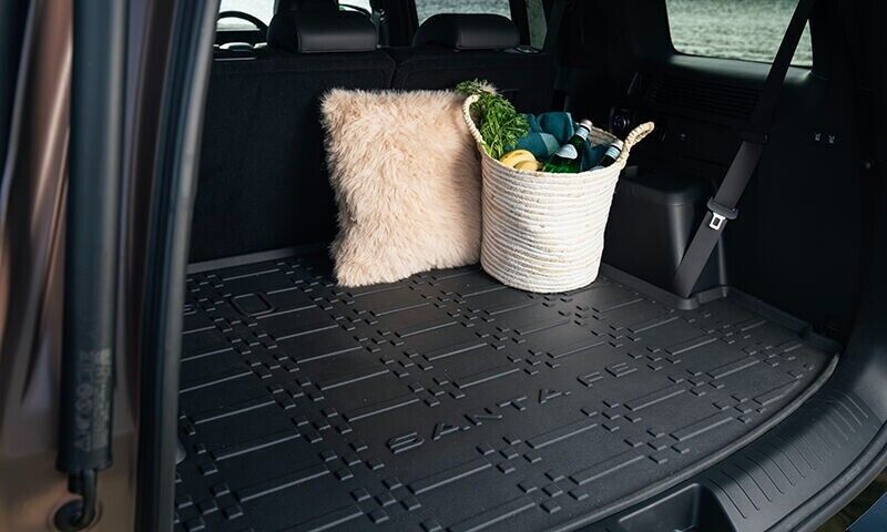 Genuine Hyundai Santa Fe Hybrid MX5 Rubber Cargo Liner Tray MY2024 - Onwards