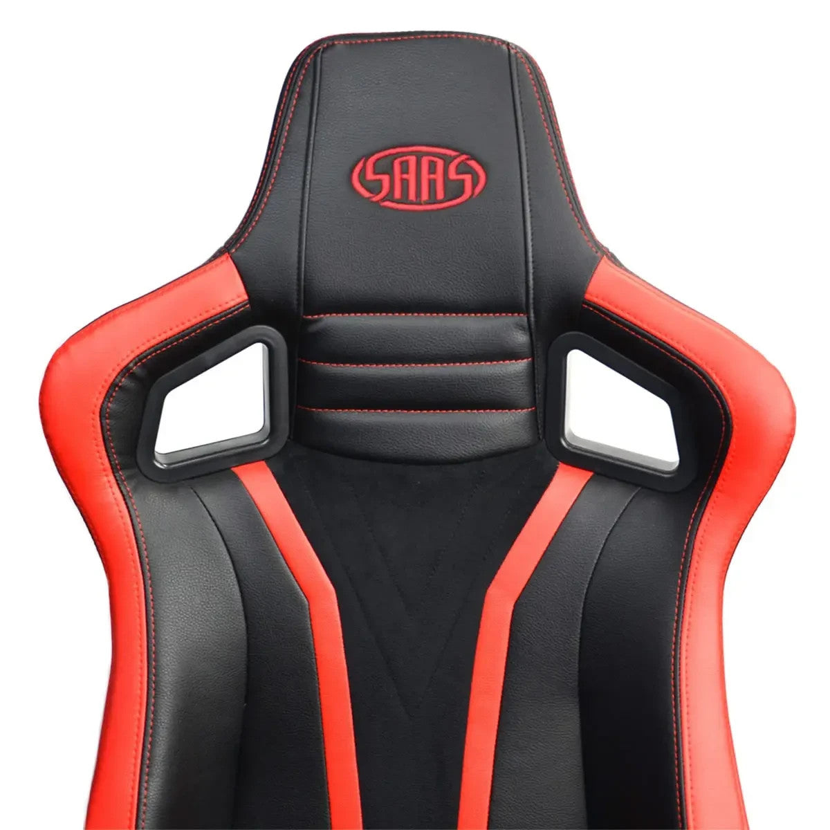 SAAS Exceutive Office Chair / Gaming Chair - Black With Red Accents SC90113