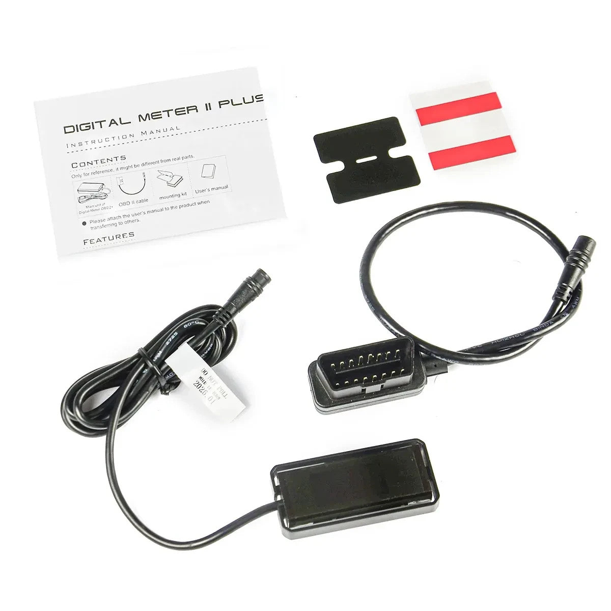 SAAS Compact OLED OBD2+ Gauge – Real-Time ECU Monitoring SDM10402