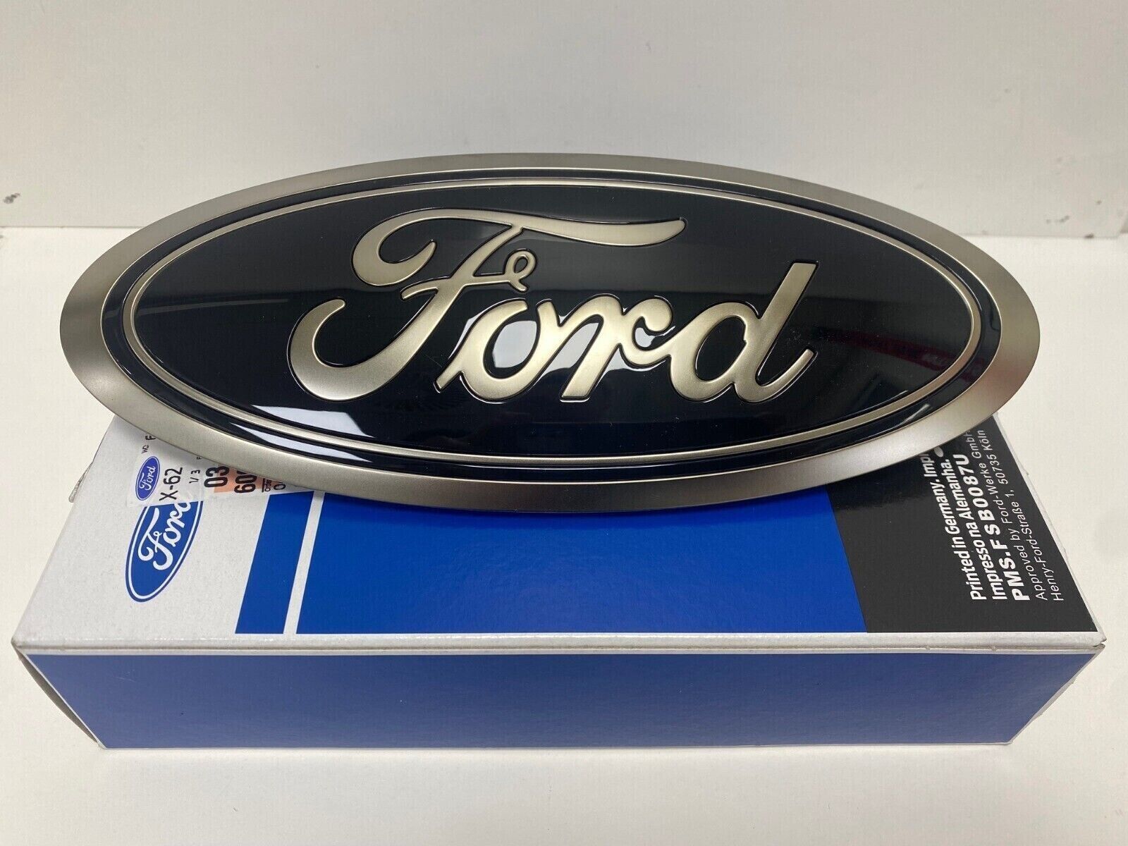 Genuine Ford Next Gen Ranger Front Black Ford Oval Badge XL/XLS/XLT 2022-Onwards