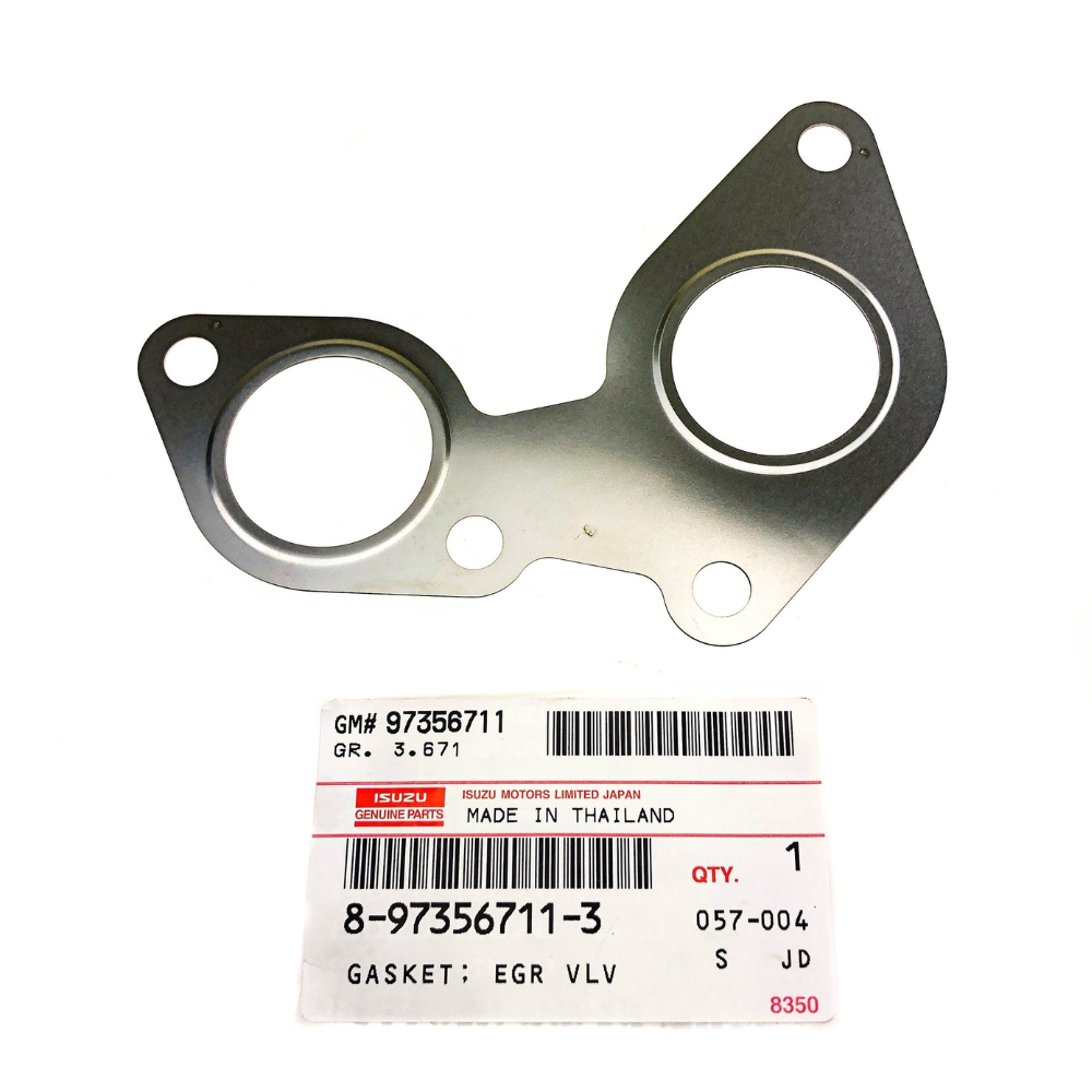 Genuine Isuzu D-Max Diesel Turbo 3.0L 4JJ1 EGR Valve Gasket 8-97356711-30