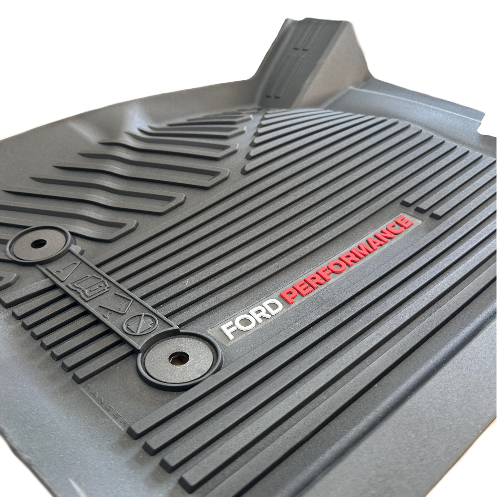 Genuine Ford Next-Gen Ranger Tremor All Weather Performance Mat Set Front & Rear