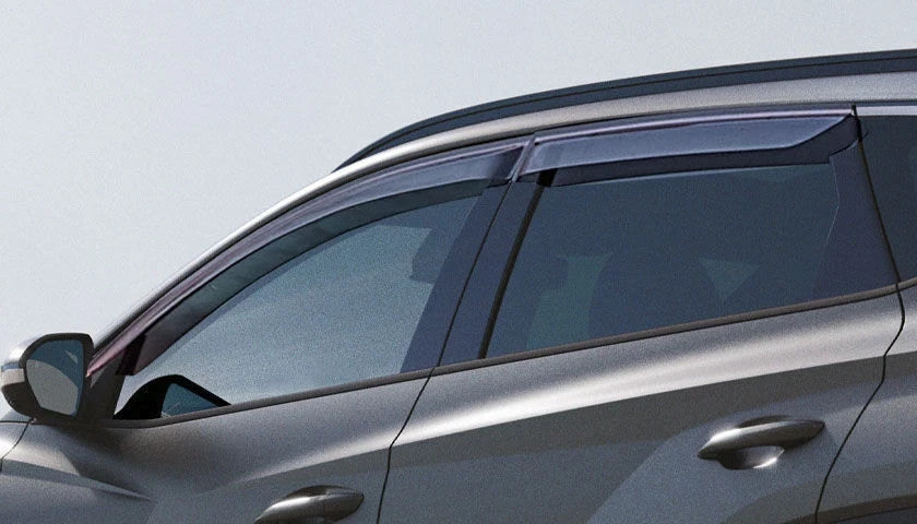 Genuine Hyundai Tucson NX4 Dark Tint Weathershields Set of 4 01/2021 - Current0