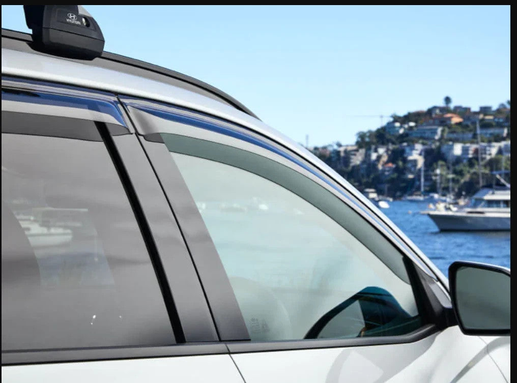 Genuine Hyundai Tucson NX4 Dark Tint Weathershields Set of 4 01/2021 - Current1