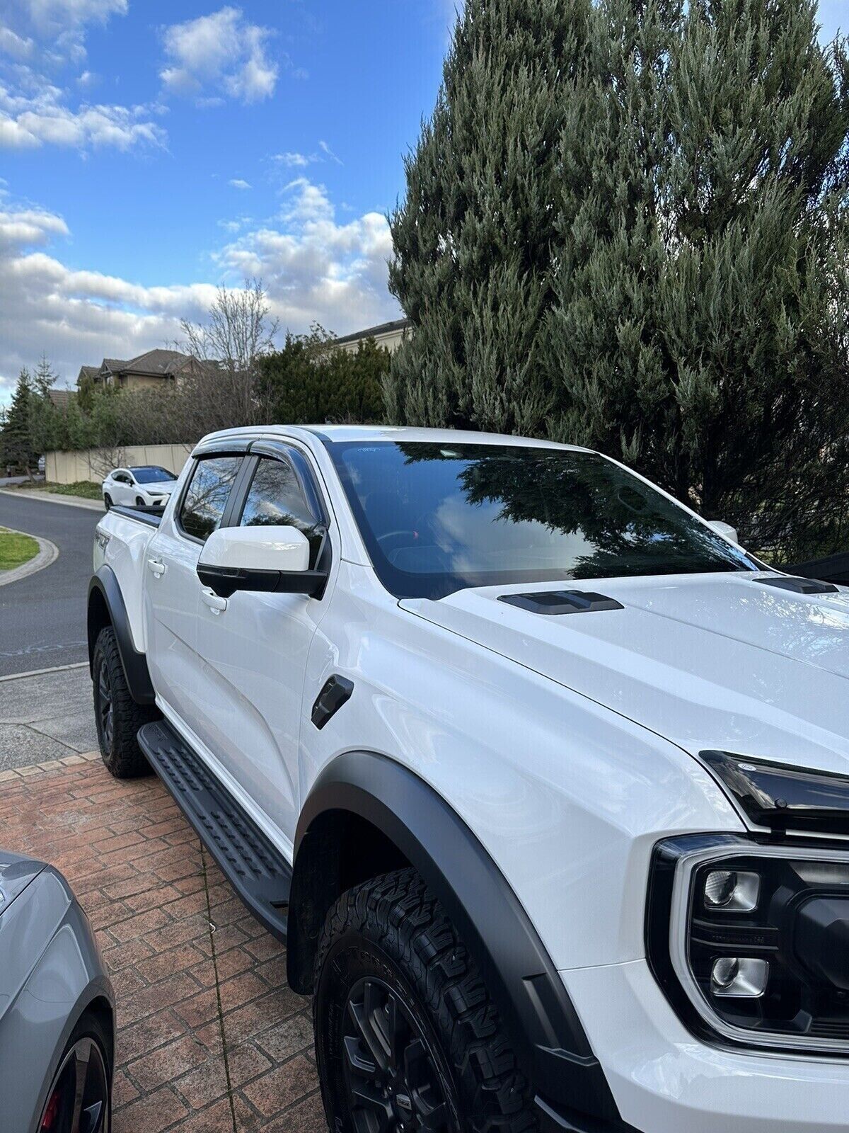 Genuine Next Gen Ford Ranger Platinum Tinted Slimline Weather Shields Set Of 4