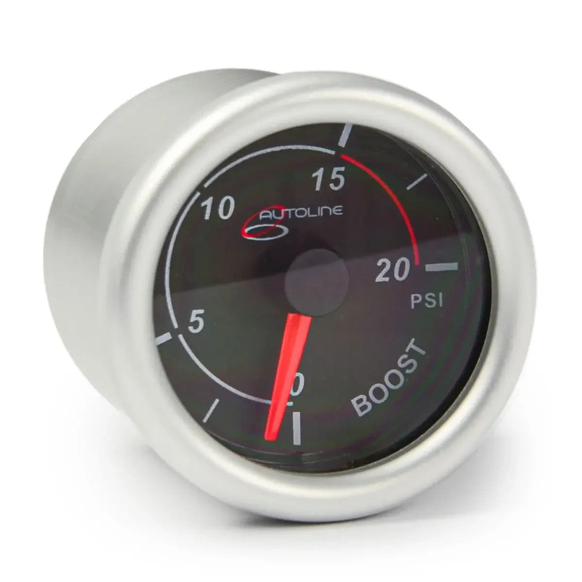 SAAS Boost Gauge Diesel 0-20 psi 52mm Autoline Series Black 12V SG712121