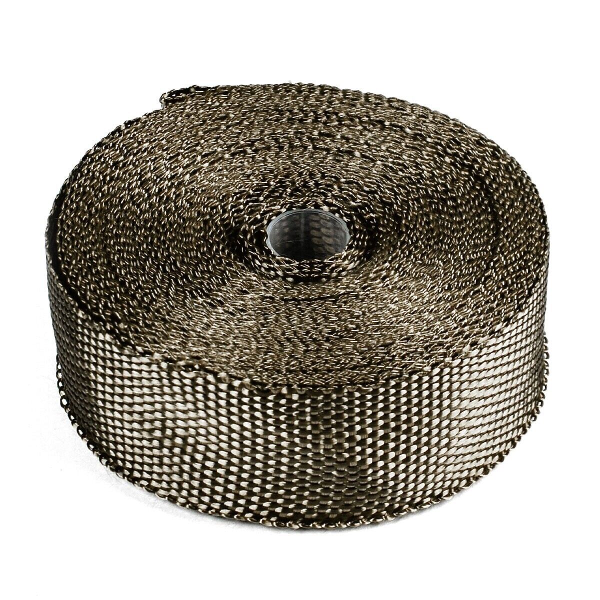 SAAS Exhaust Wrap Basalt Black 50mm/2 Inch x 15m