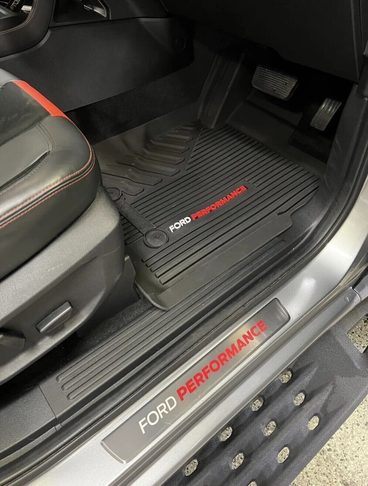 Genuine Ford Next-Gen Ranger XL All Weather Performance Mat Set Front & Rear