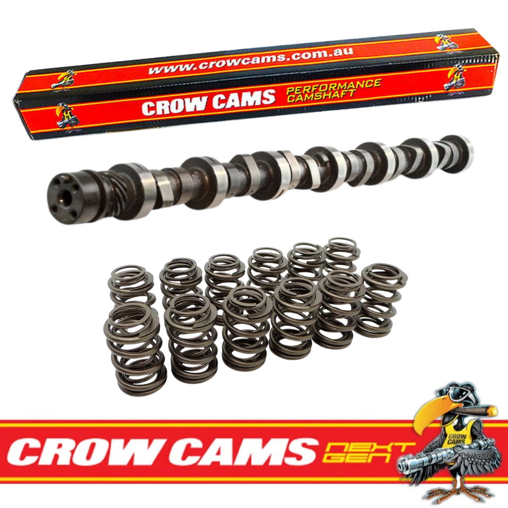 Crow Cams 503TX3 Camshaft + Dual Valve Springs for Nissan RB30 SOHC Turbo0