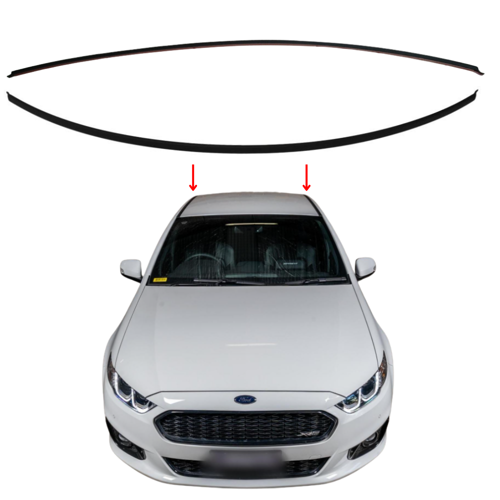 Genuine Ford Top Of Roof Mouldings Left & Right For Falcon FG FGII FGX Sedan0