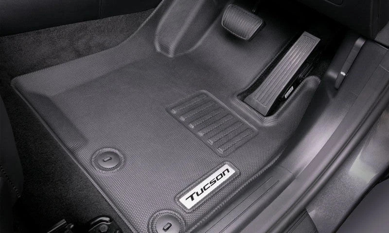 Genuine Hyundai Tucson All-In-One Mats Rubber & Carpet Set Of 4 MY2021 - Onwards1