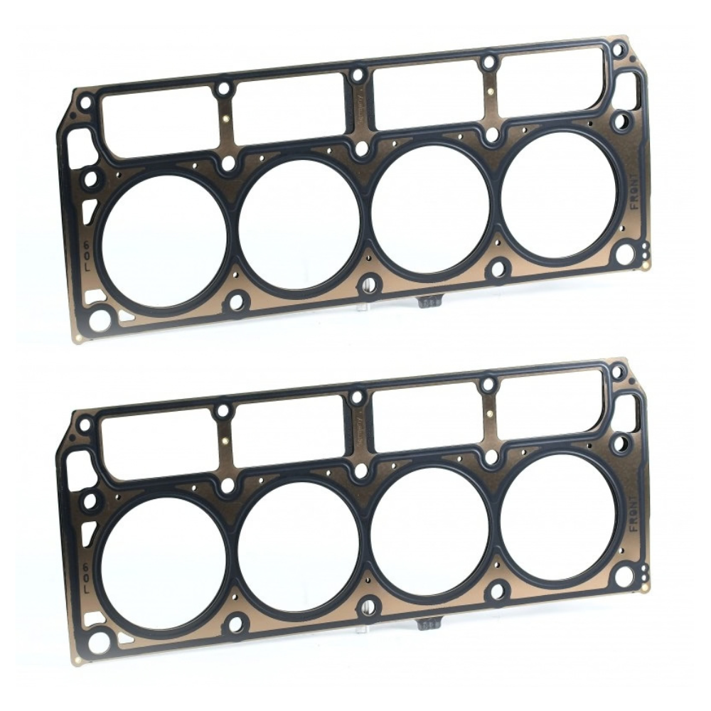 Genuine GM LS2 6.0L Cylinder Head Gaskets Pair MLS 4.020" / .051" Thick 125892270