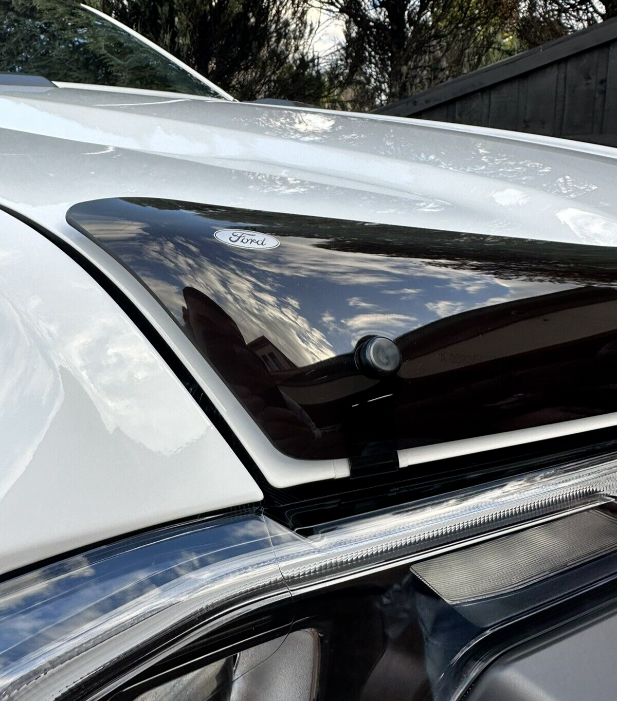 Genuine Next Gen Ford Ranger Tremor Smoked Bonnet Protector 2022- Onwards