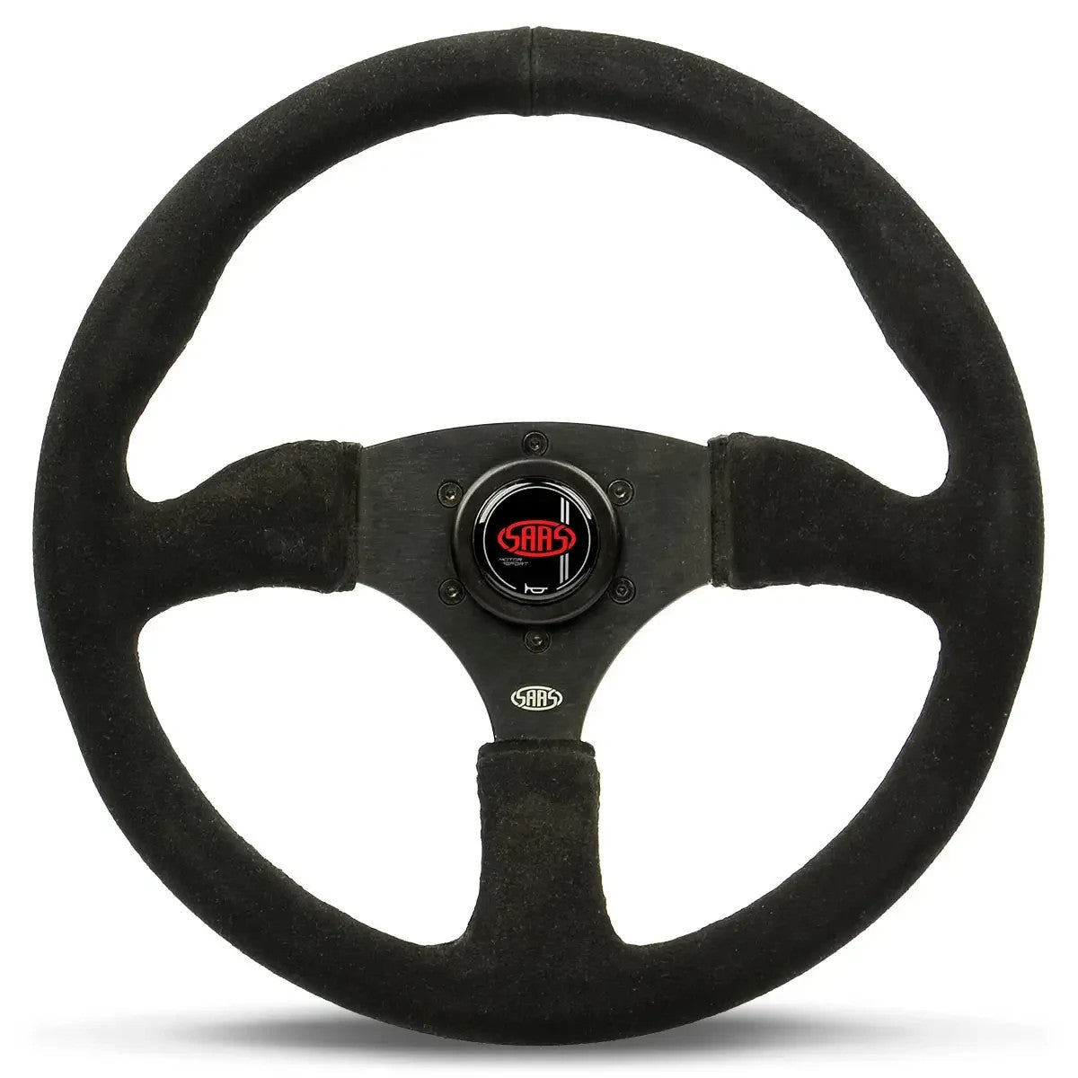 SAAS Suede Motorsport Steering Wheel & Boss Kit For BMW E30 1982 - 19942
