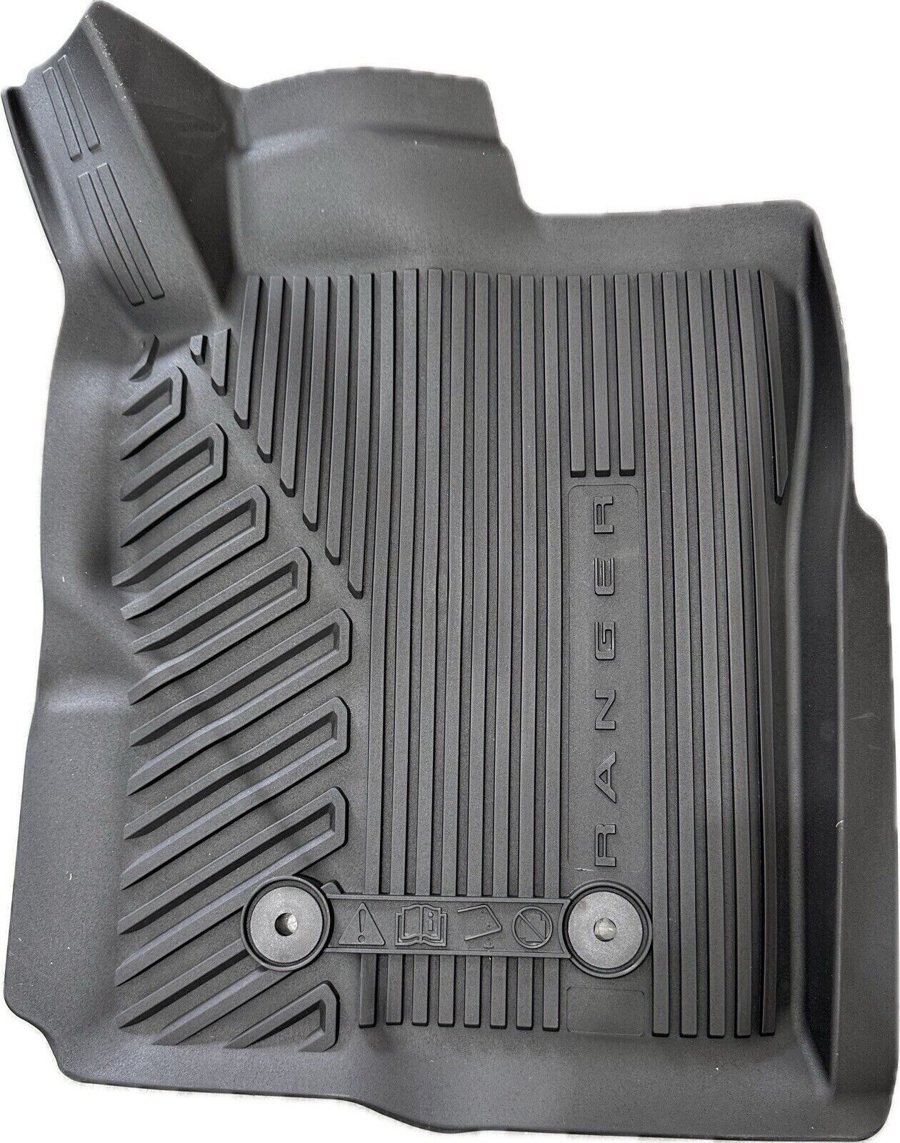 Genuine Ford Next-Gen Ranger Platinum All Weather Floor Mats Set Of 4 2022- On