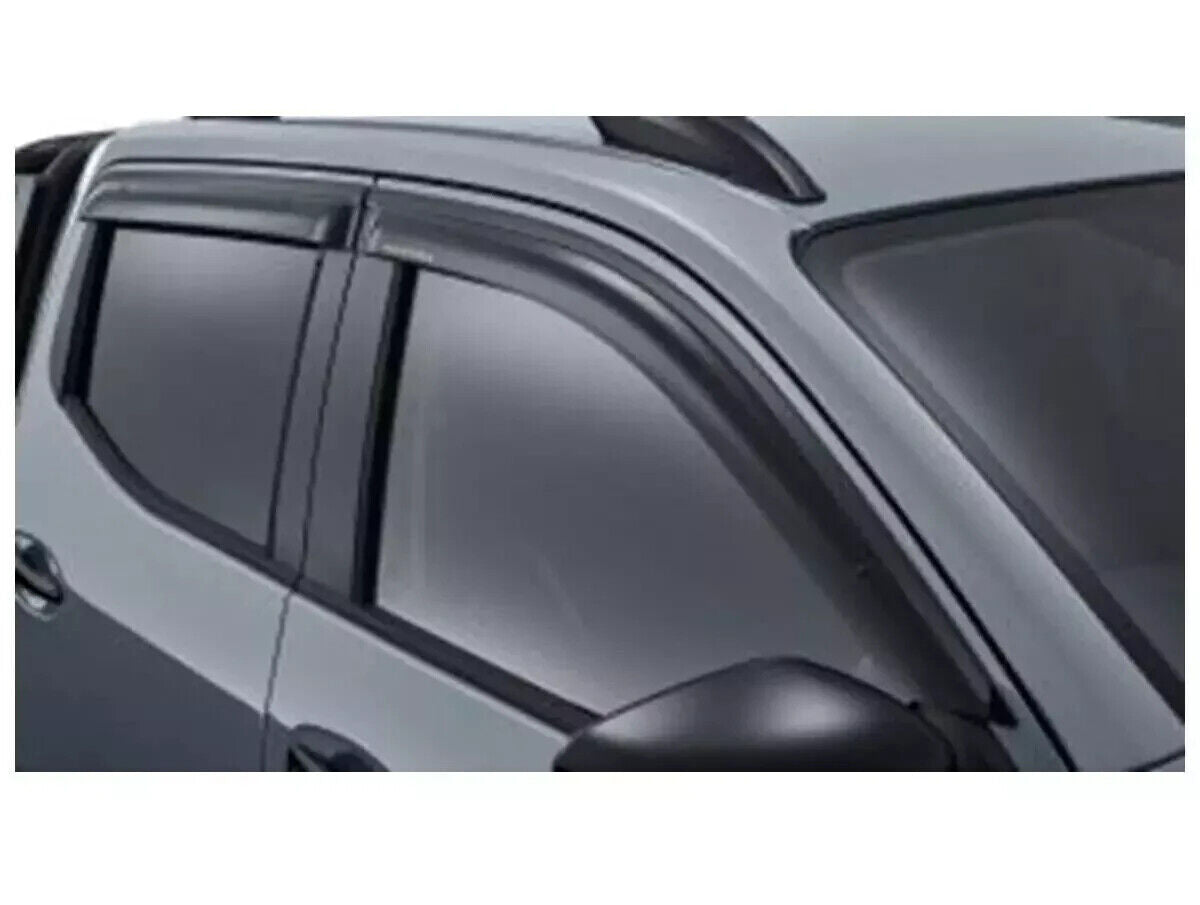Genuine Nissan Navara D23 Slimline Weathershields (Clear) 11/2020 - Onwards