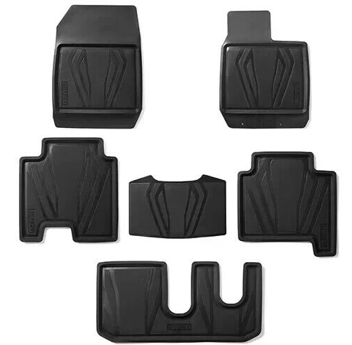 Genuine Isuzu MU-X All Weather Rubber Tray Mats Set Of 6 MY2021 - Onwards