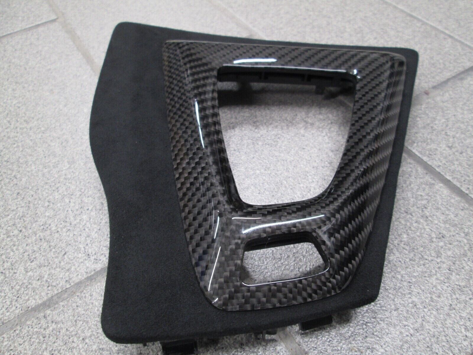 Genuine BMW M Performance Carbon Alcantara Gear Selector Surround F80 M3 F82 M4