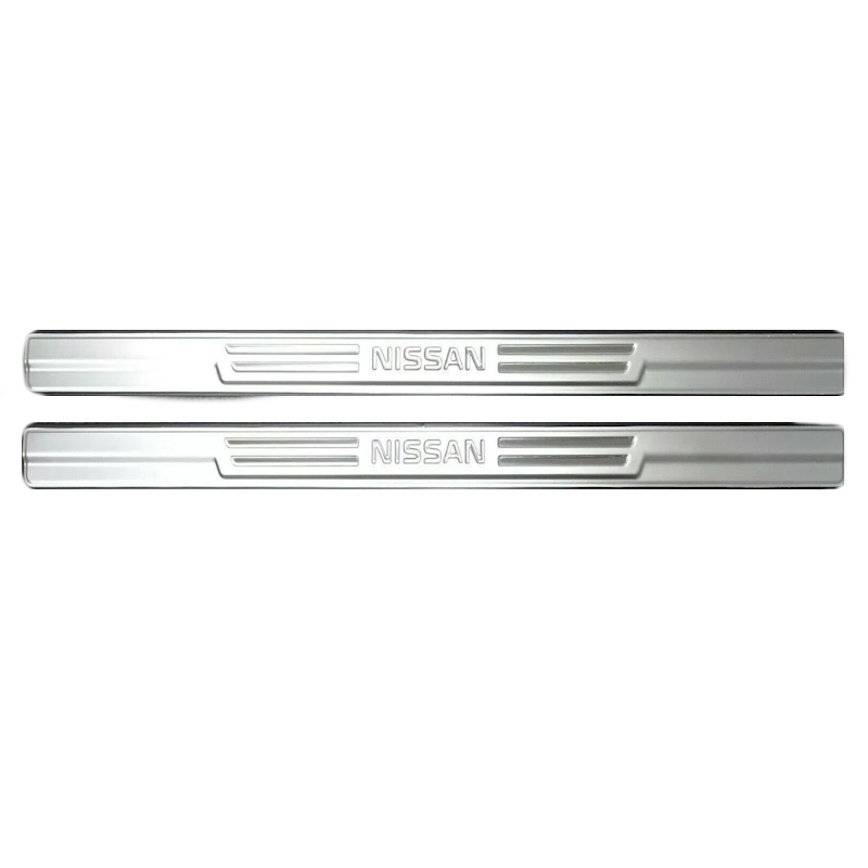 Genuine Nissan Navara D23 Front Scuff Plates Set Of 2