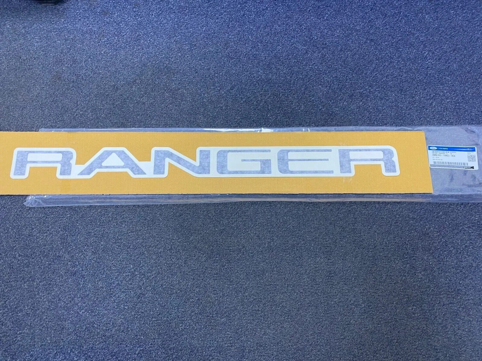 Genuine Ford Ranger Next Gen "Ranger" Black Tailgate Decal Sticker 2022 - Onward