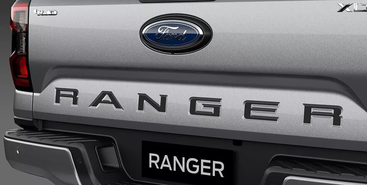 Genuine Ford Ranger Next Gen "Ranger" Black Tailgate Decal Sticker 2022 - Onward