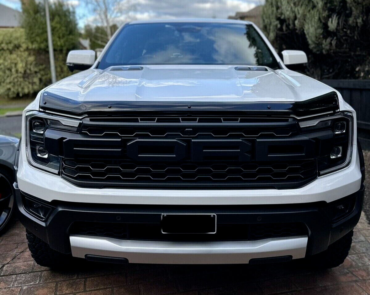Genuine Next Gen Ford Ranger XLT Slimline Weather Shields & Bonnet Protector