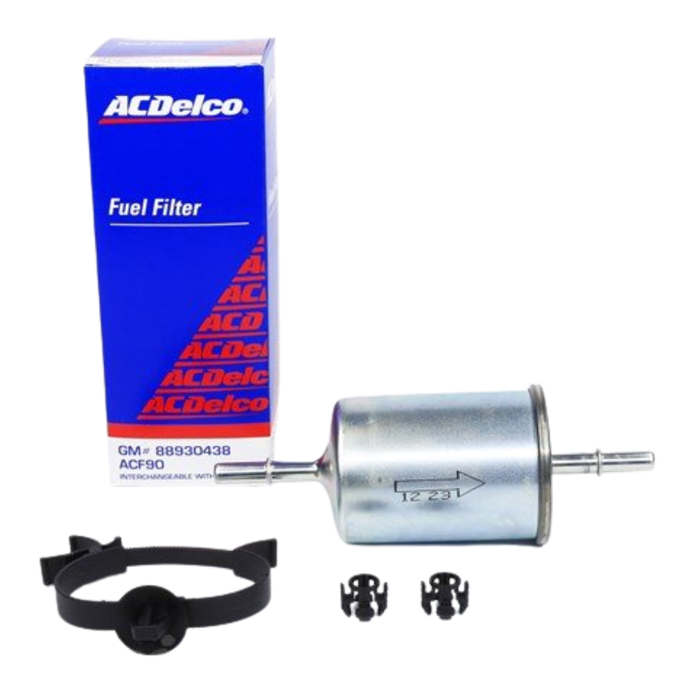 ACDelco Fuel Filter With Clips/Bracket For Holden Commodore VT V8 5.0L0