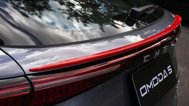 Genuine Chery Omoda 5 Red Boot Lip Spoiler 2022 - Onwards