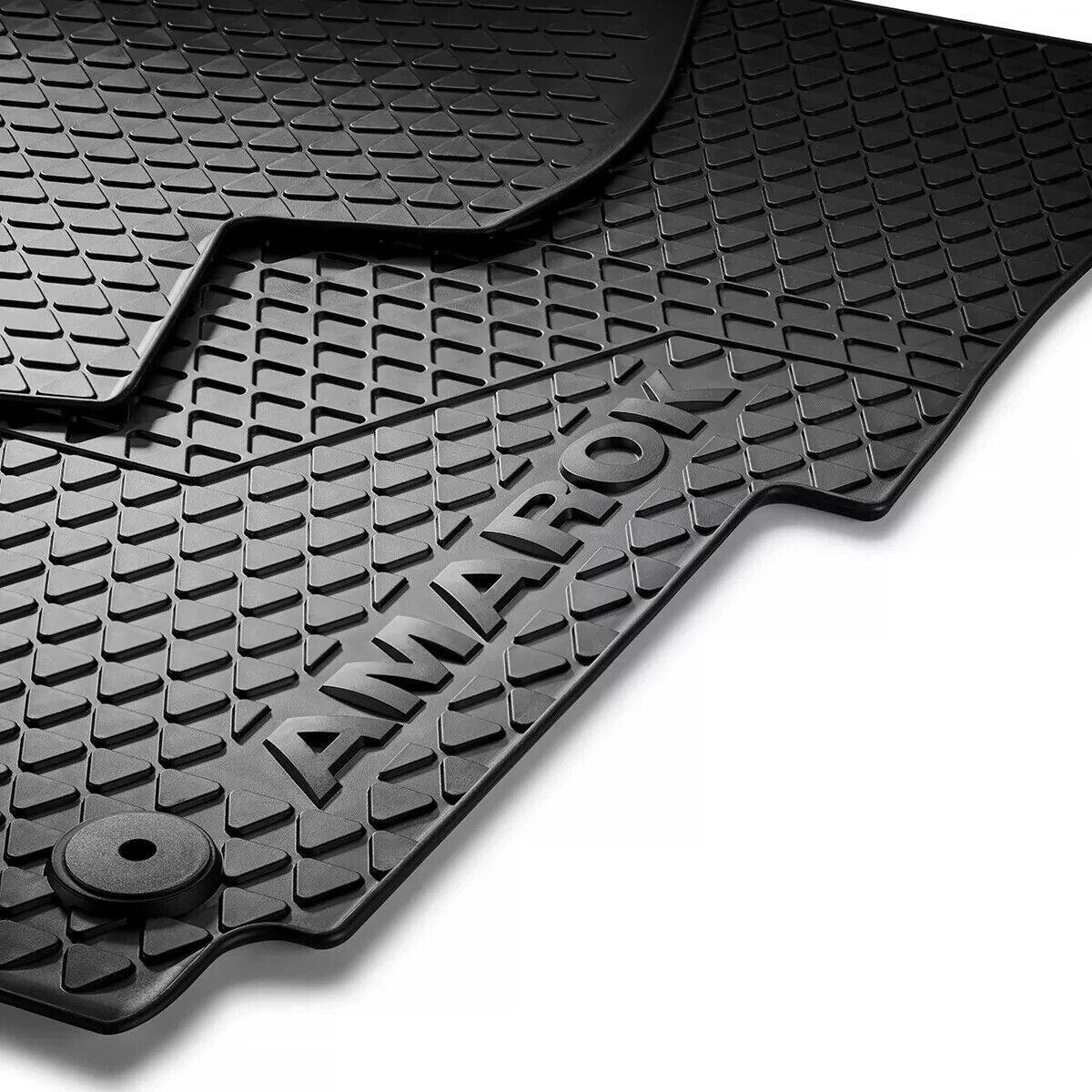 Genuine Volkswagen Amarok All Weather Tailored Rubber Floor Mat Set Of 4 2023-On