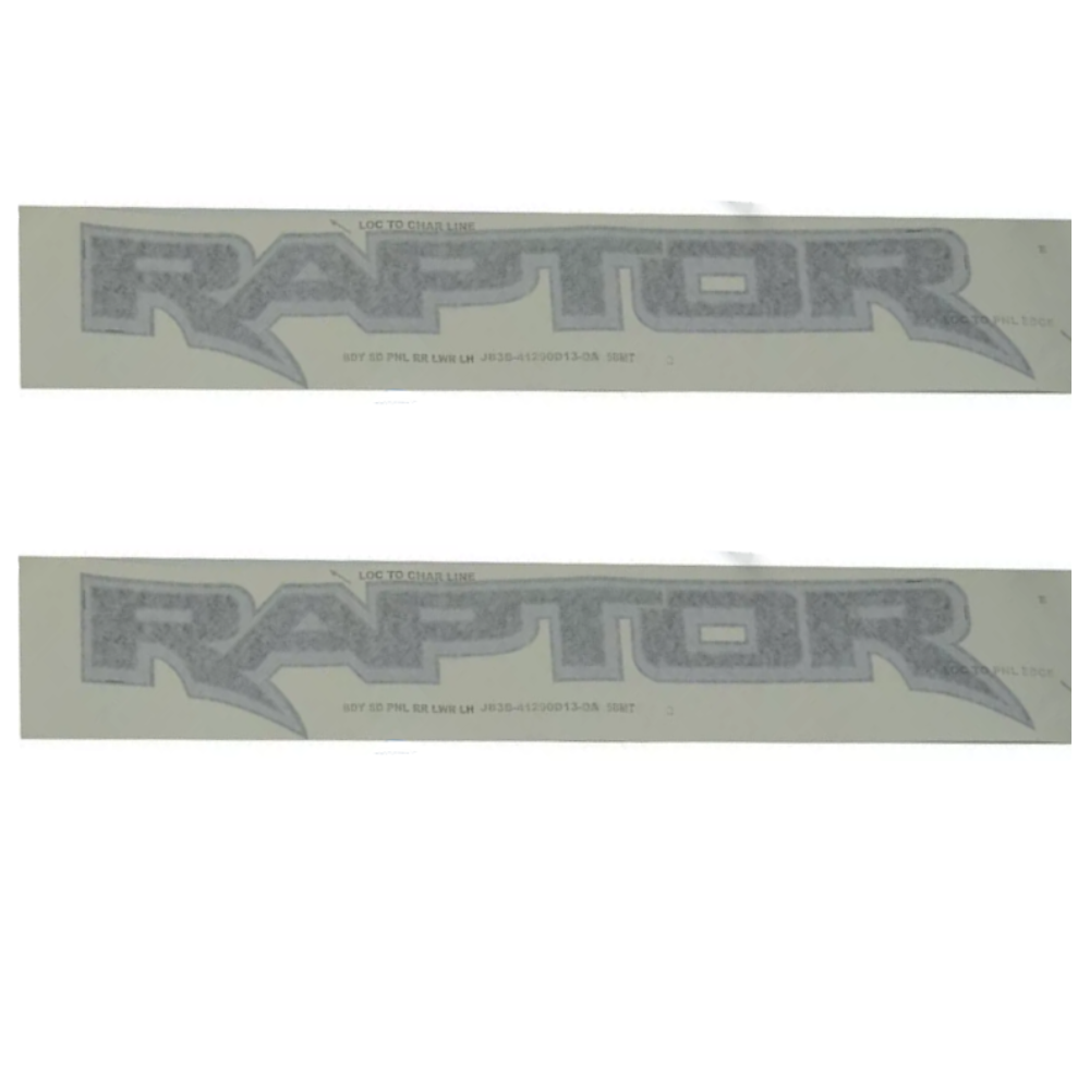 Genuine Ford Ranger Raptor PX3 "RAPTOR" Decal Stickers Pair LH & RH 2019-2021