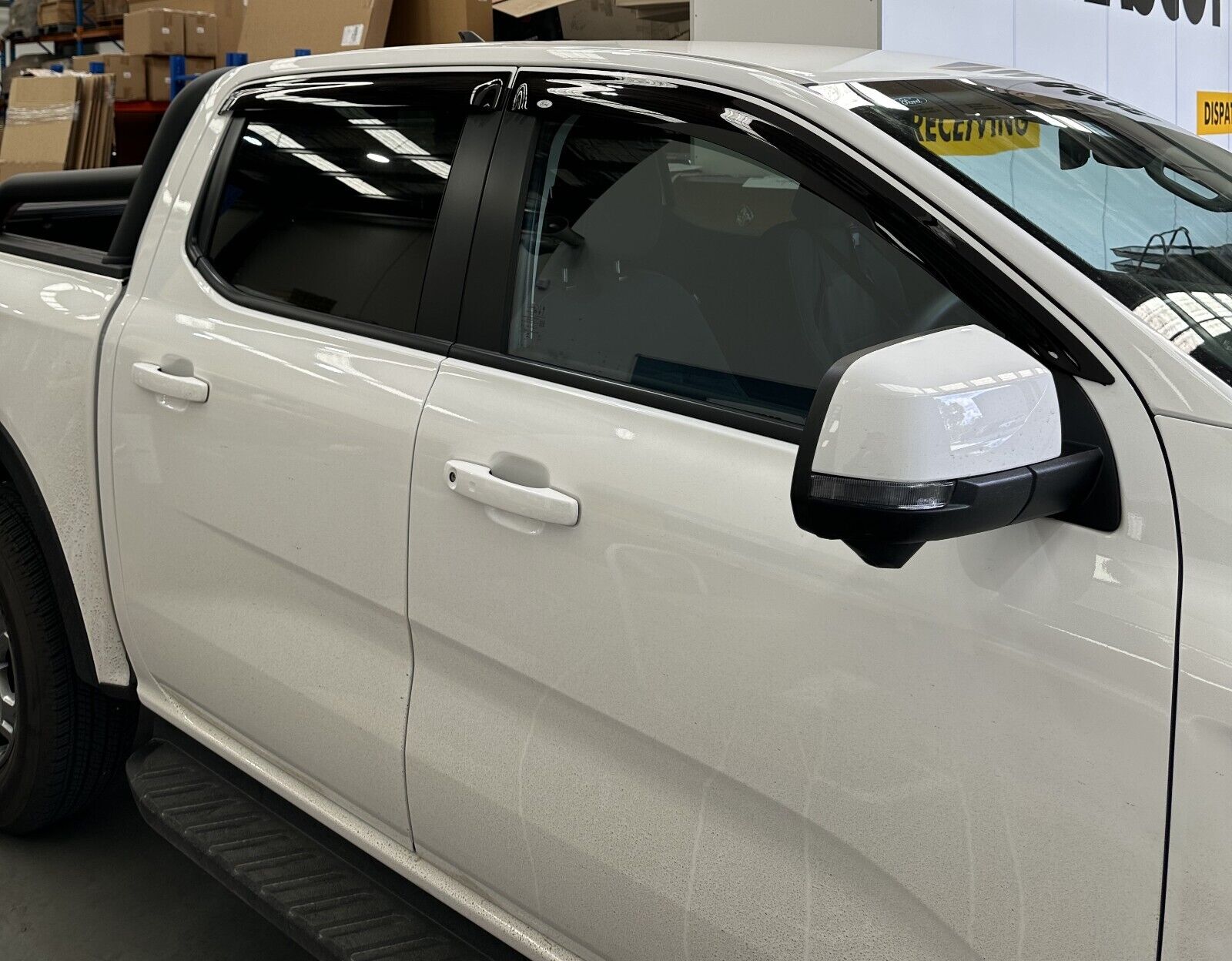 Genuine Next Gen Ford Ranger Black Edition Weather Shields & Bonnet Protector