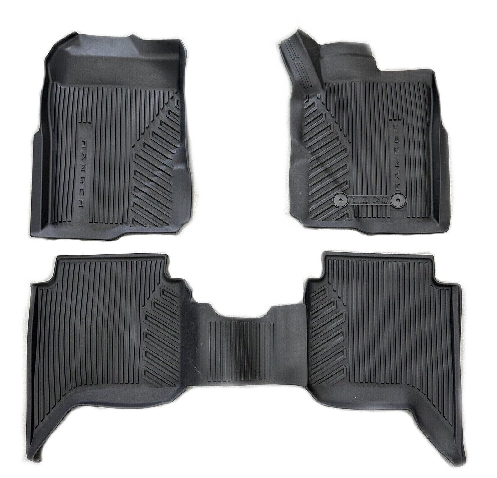 Genuine Ford Next-Gen Ranger Wildtrak All Weather Floor Mats Set Of 4 2022- On