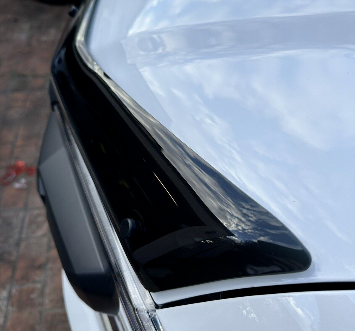Genuine Next Gen Ford Ranger XL Smoked Bonnet Protector 2022- Onwards