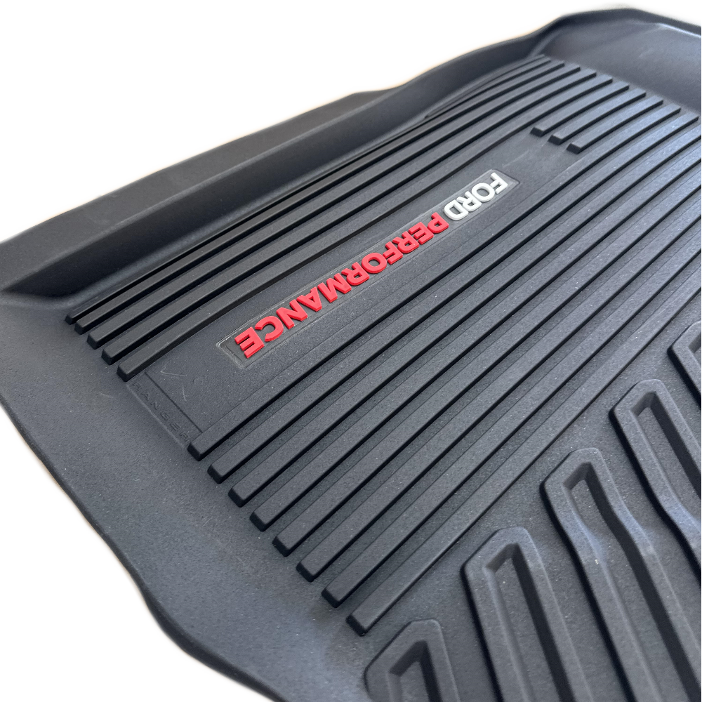 Genuine Ford Next-Gen Ranger Tremor All Weather Performance Mat Set Front & Rear