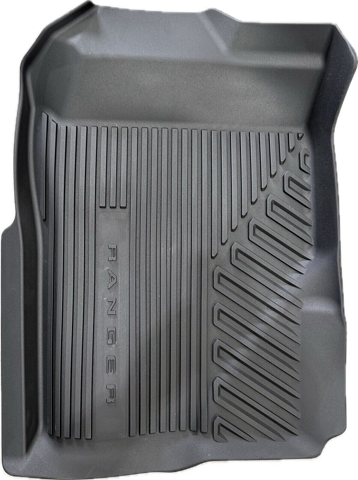 Genuine Ford Next-Gen Ranger Black Edition All Weather Floor Mats Set 2022 - On