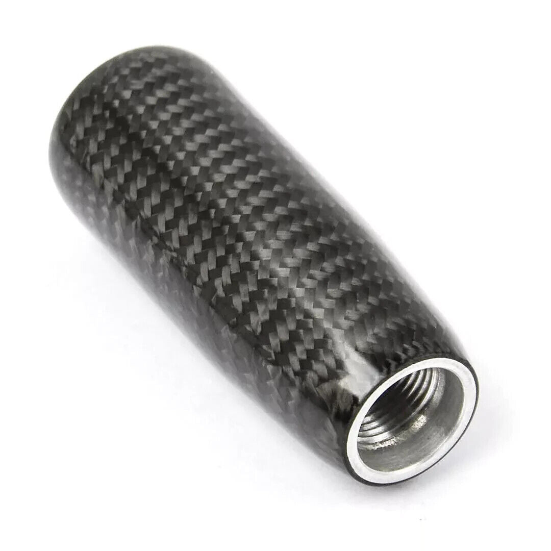 Genuine SAAS Carbon Fibre Gear Knob Weighted 90mm