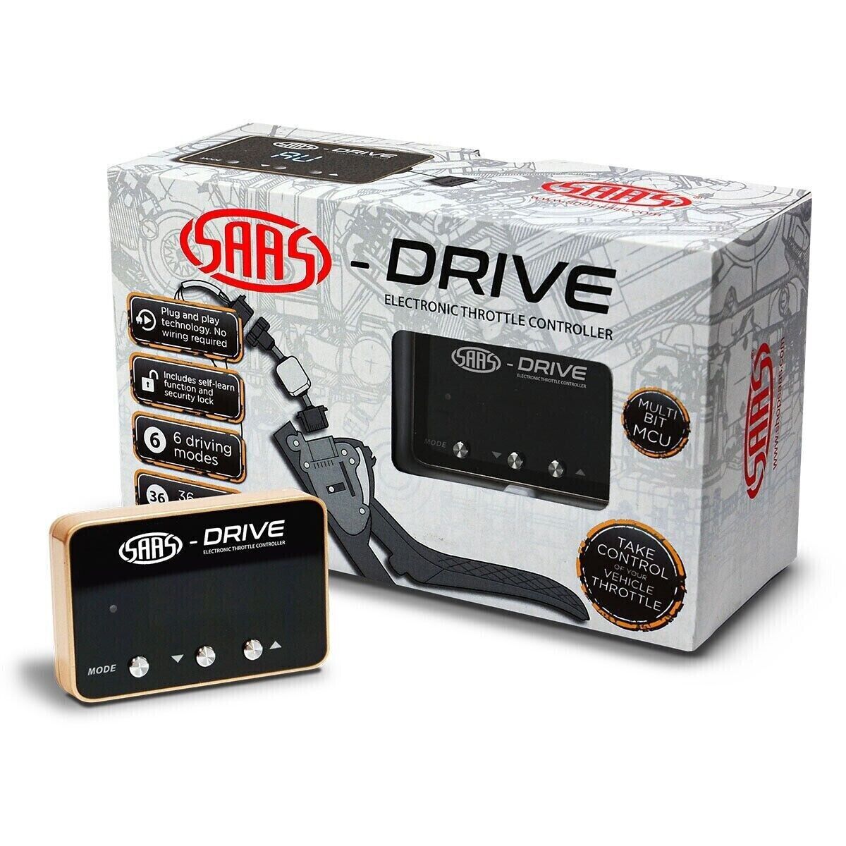 SAAS Pedal Box S Drive Electric Throttle Controller for LDV T60 2017 >