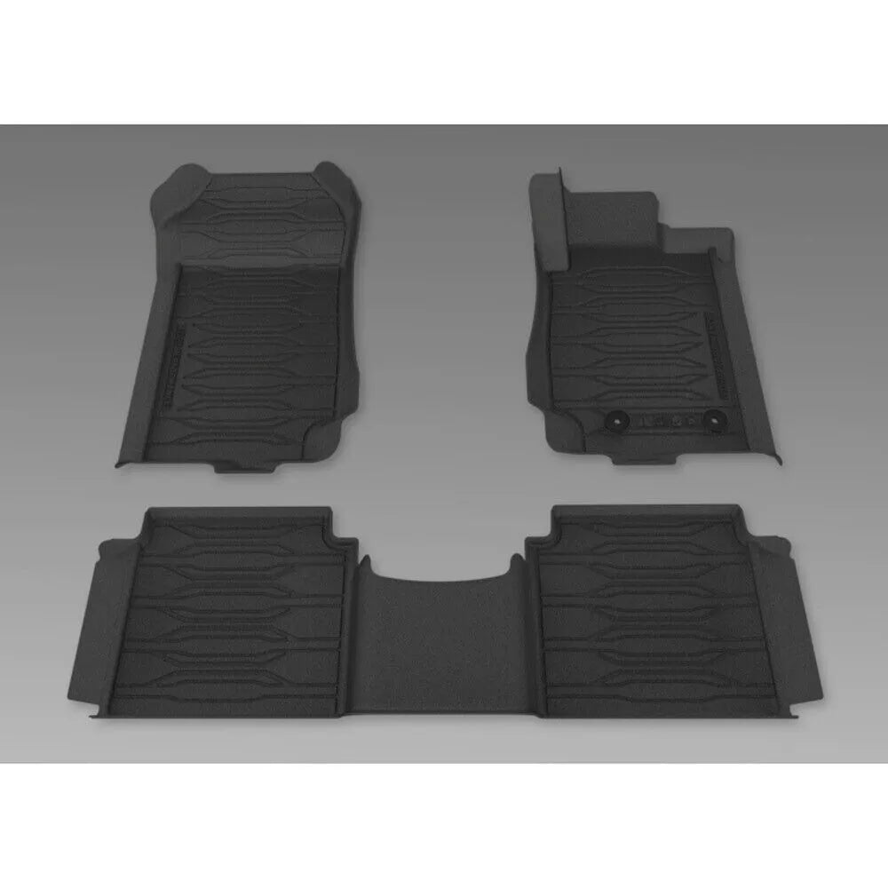 Genuine PX Ford Ranger All Weather Floor Mats Front & Rear Set With Ranger Logo