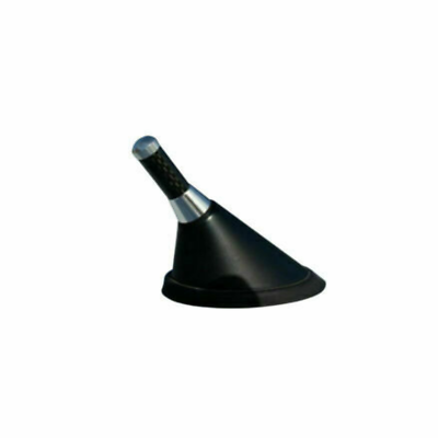 Antenna Aerial Stubby Bee Sting for VW Volkswagen Up - Silver Carbon 3.5cm