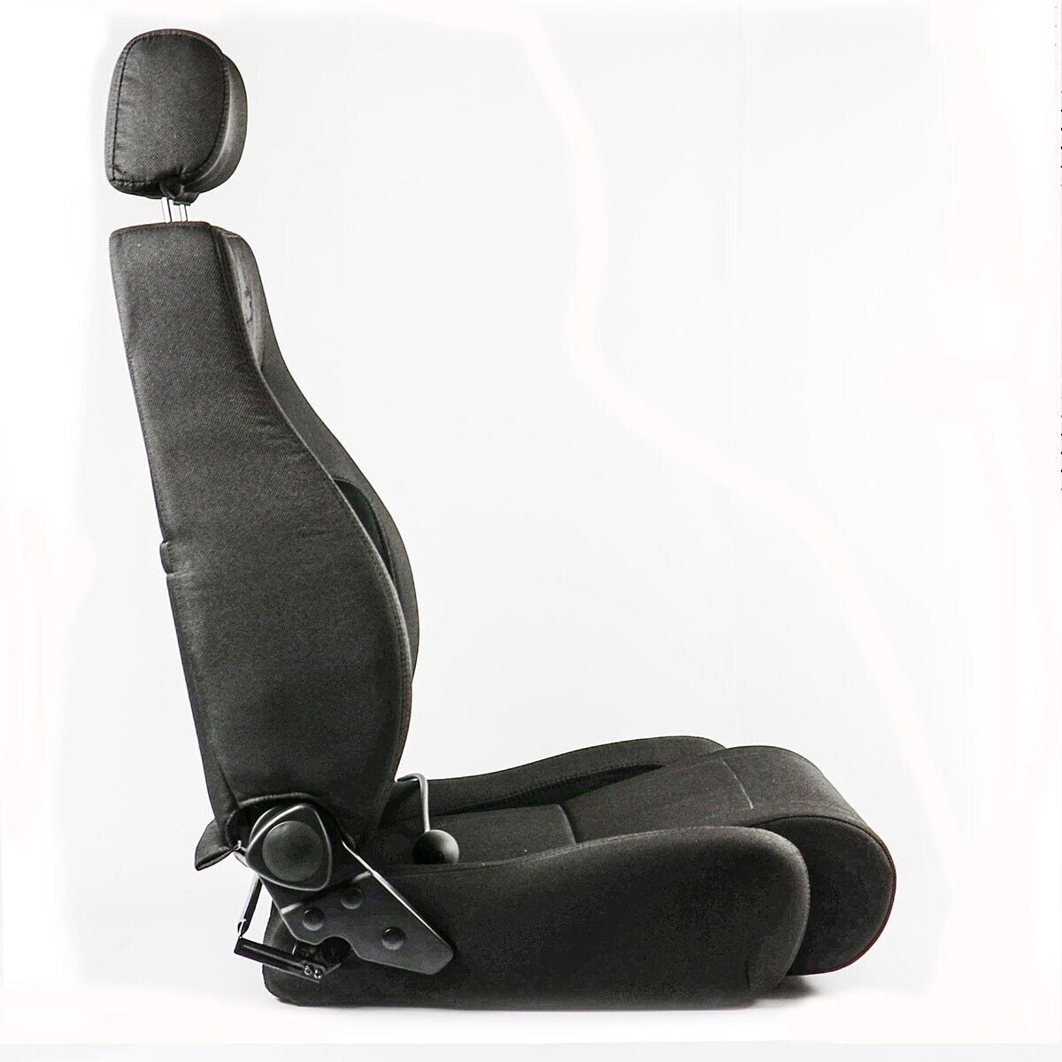 SAAS Trax 4X4 Seat (1) With Rails Black Cloth ADR Compliant