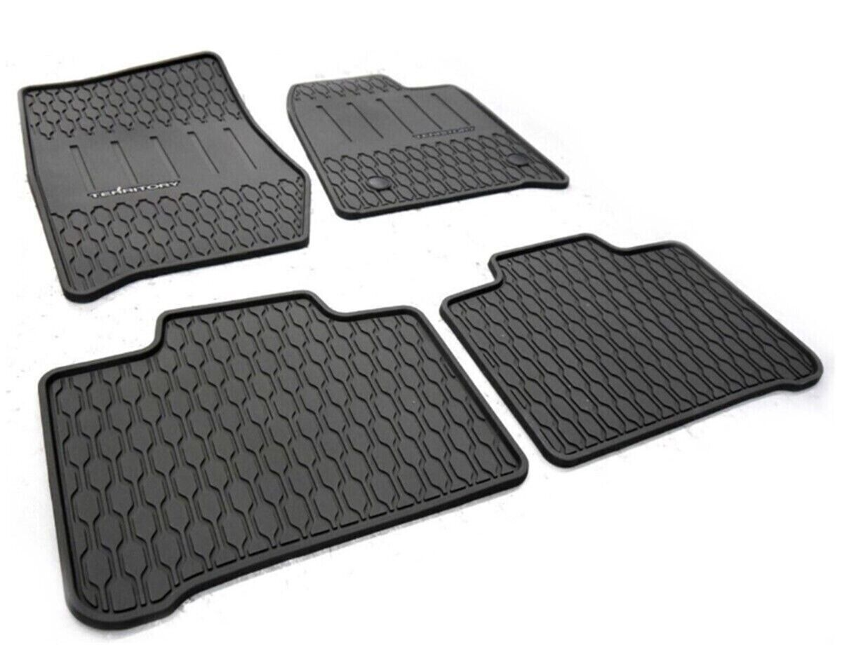 Genuine Ford Territory SZ Rubber Water Proof Floor Mats Full Set Of 4