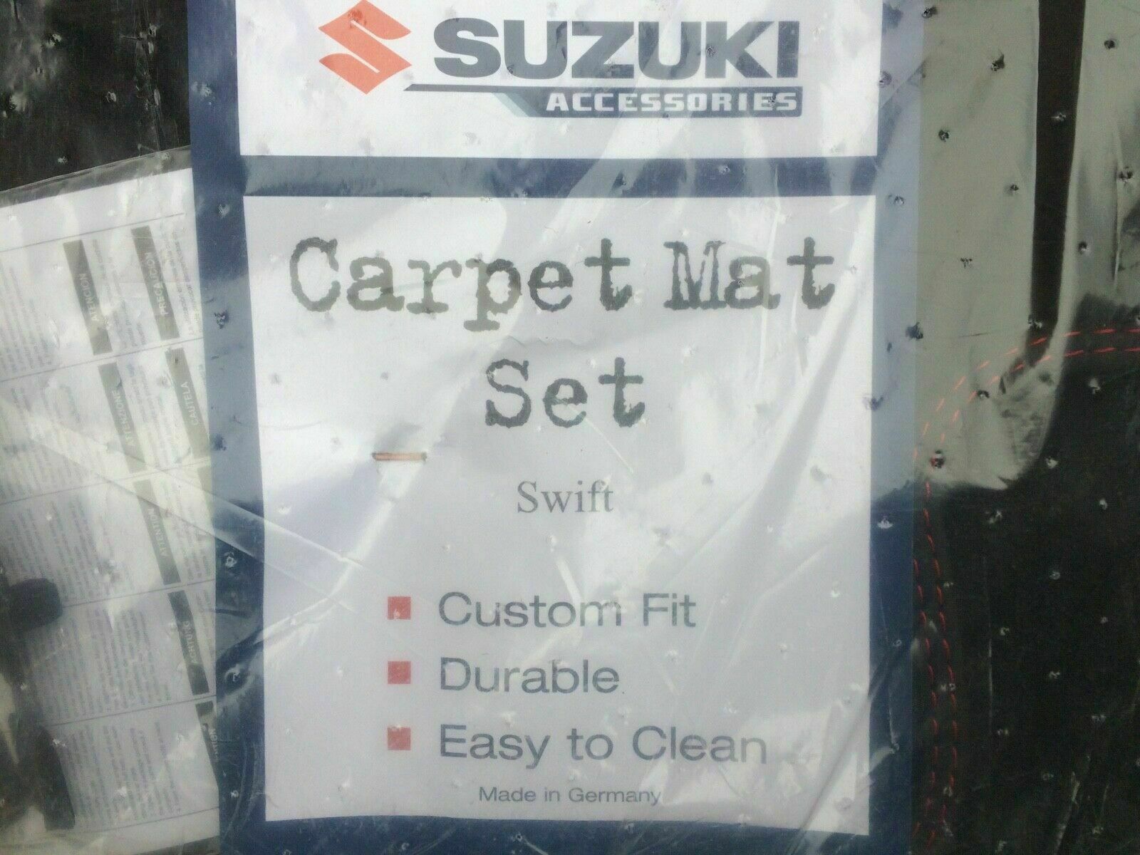 Genuine Suzuki Swift Sport Carpet Floor Mat (Set of 4) 2017 Onwards