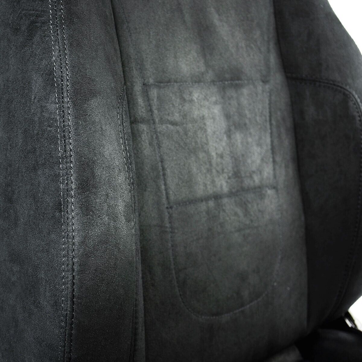 SAAS Trax 4X4 Seat (1) With Sliders Black Water Repellant Cloth ADR Compliant